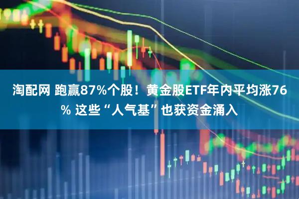 淘配网 跑赢87%个股！黄金股ETF年内平均涨76% 这些“人气基”也获资金涌入
