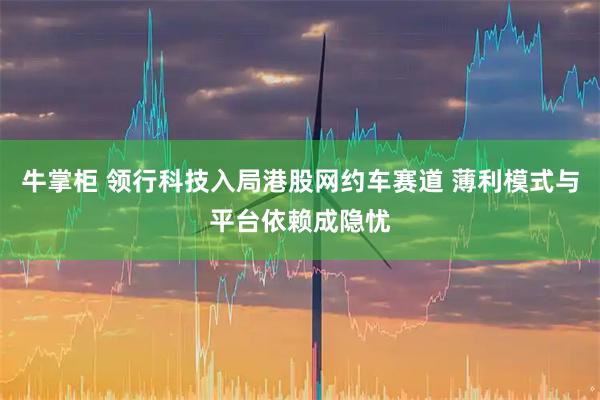 牛掌柜 领行科技入局港股网约车赛道 薄利模式与平台依赖成隐忧